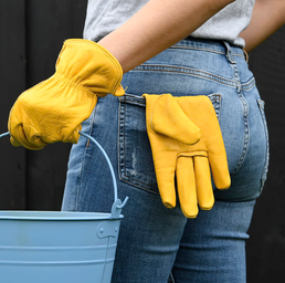 Nahkaiset Kunnon Puutarhurin Hanskat